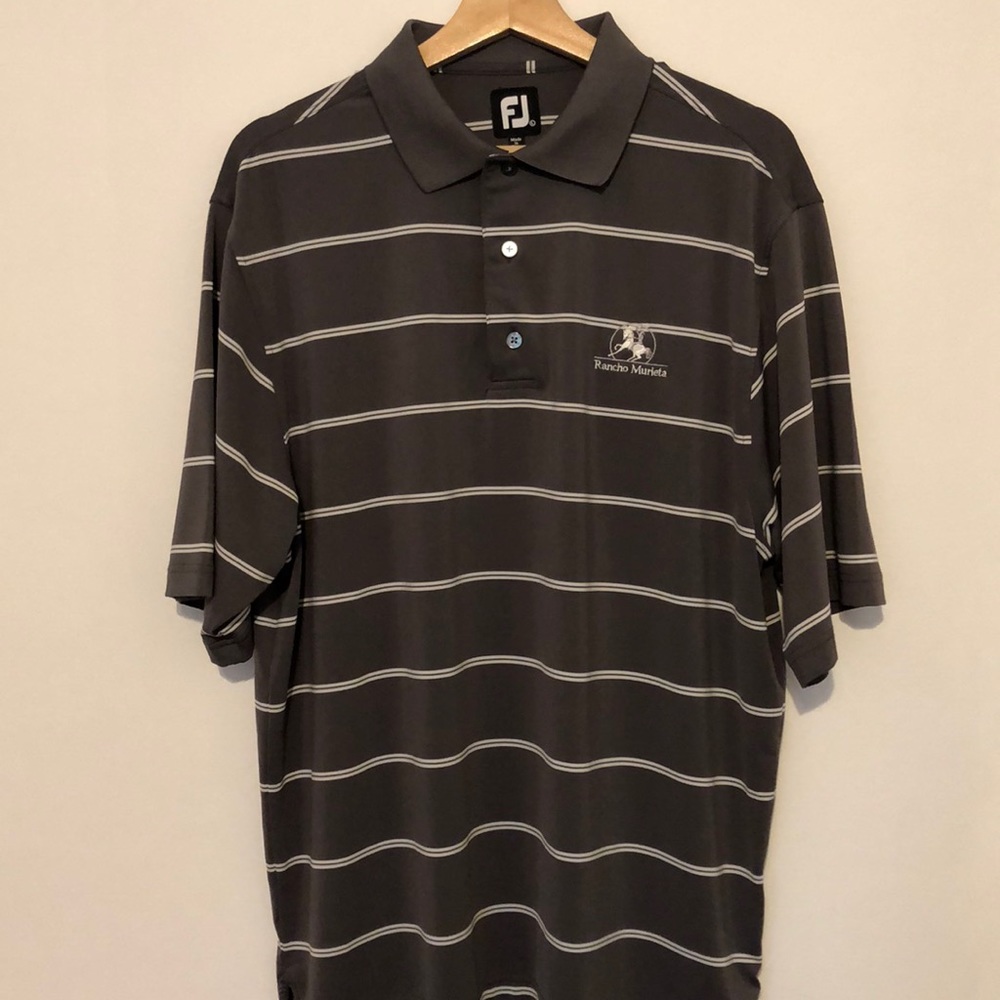 Footjoy golf shirt size large with club logo